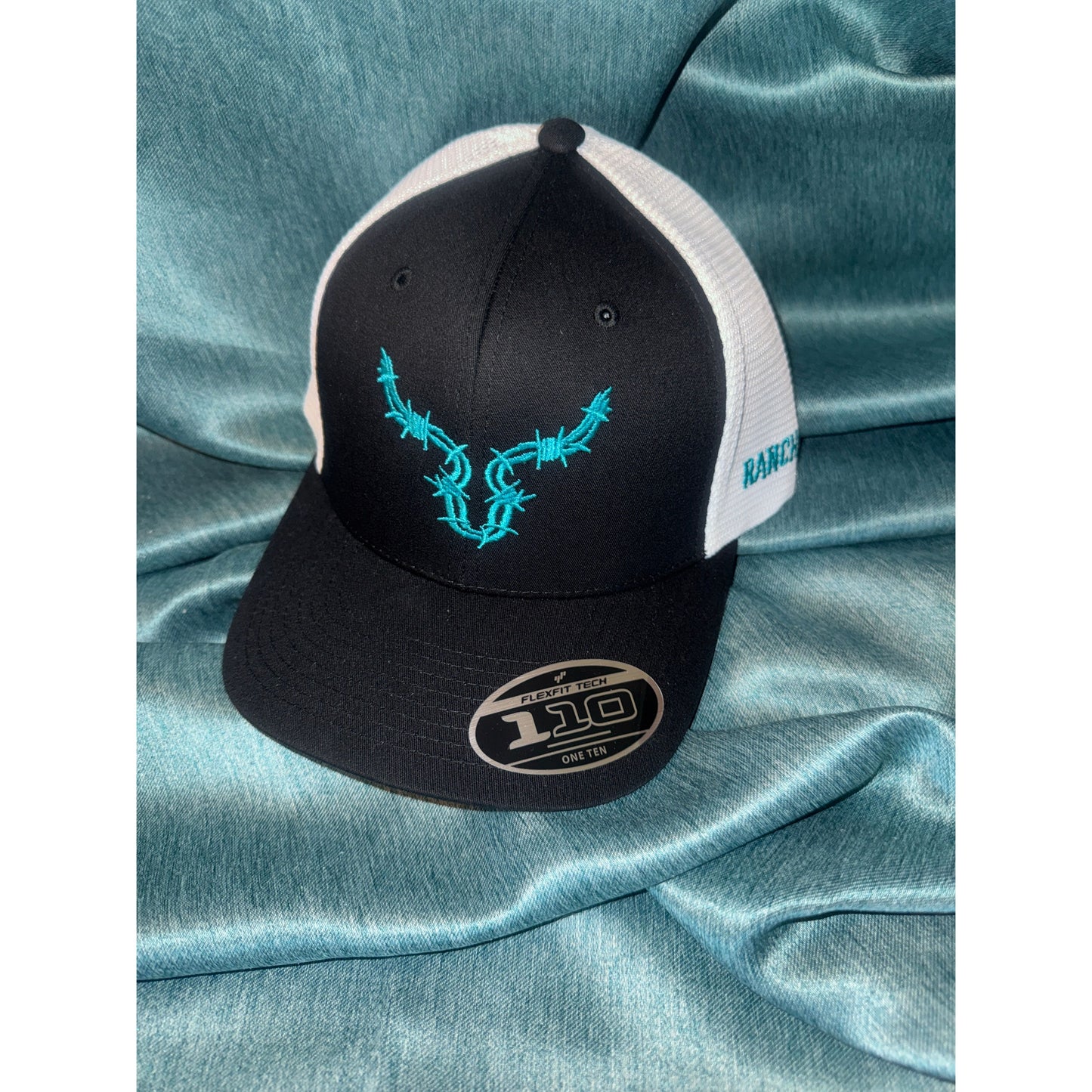 RanchRags Co. Barbwire Logo Trucker Caps