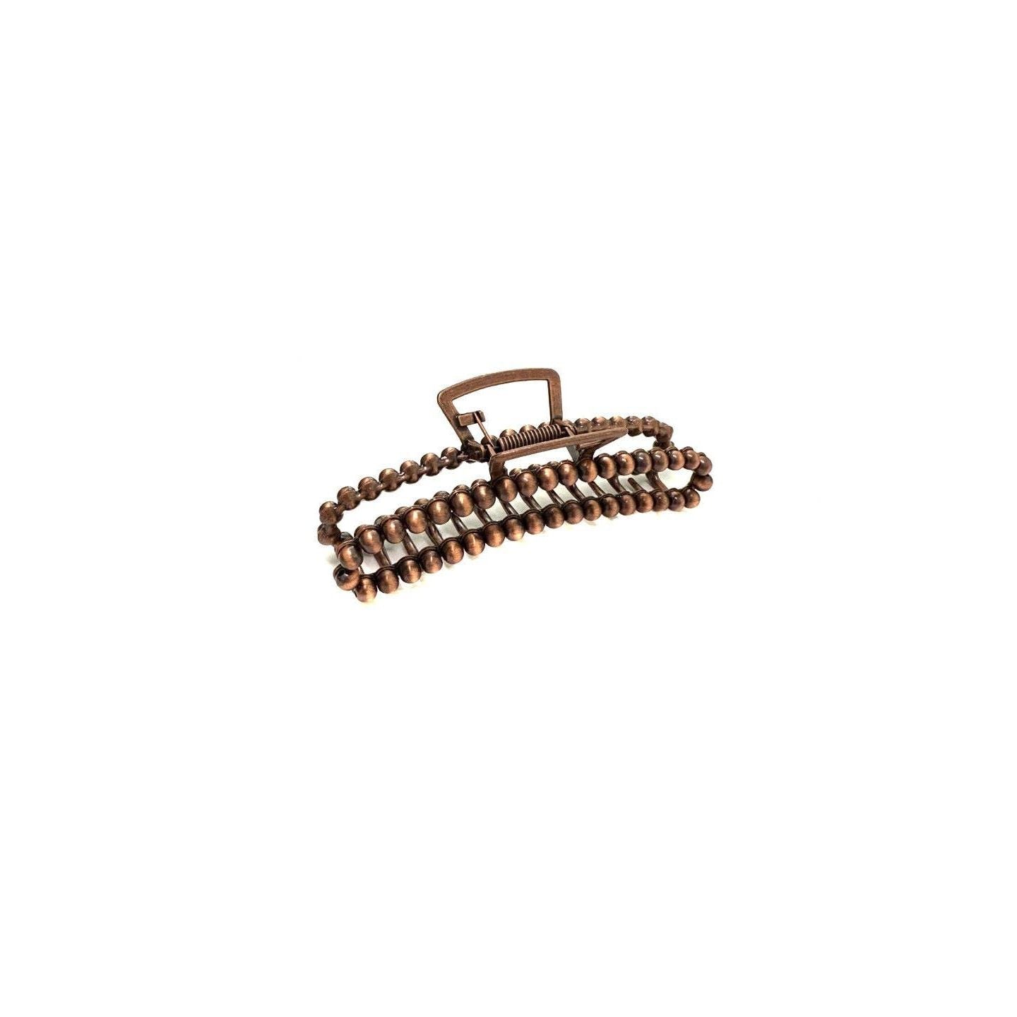 Western Navajo Pearl Hair Claw