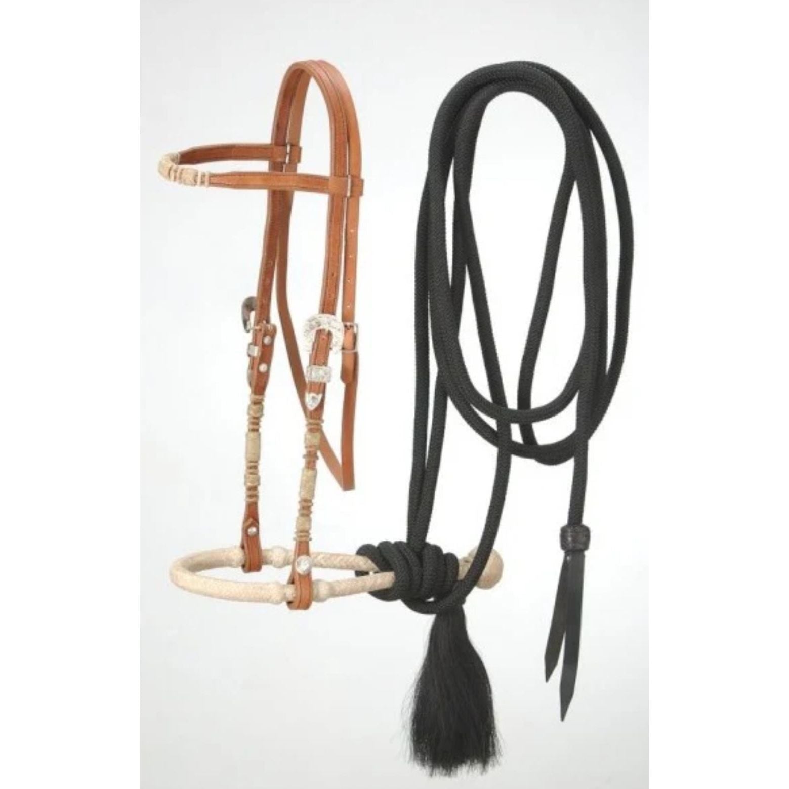 Royal King Futurity Brow Bosal Mecate Set