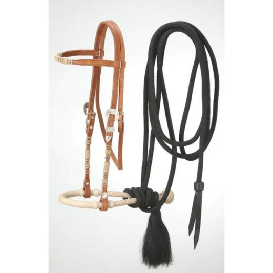 Royal King Futurity Brow Bosal Mecate Set