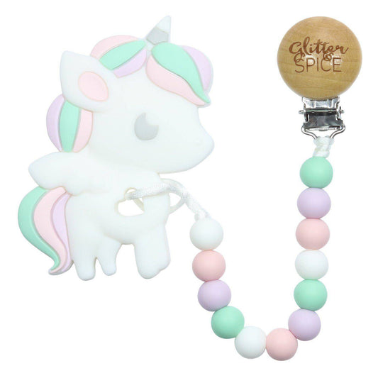 Glitter & Spice - Unicorn Teether