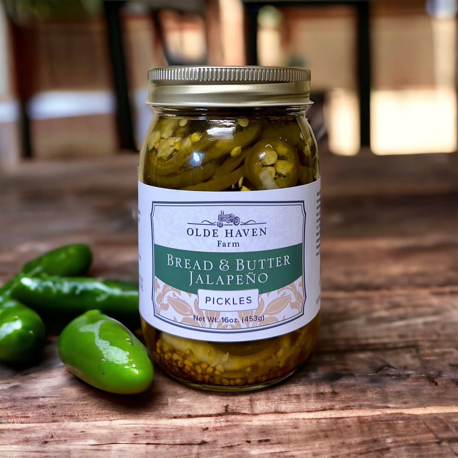 Bread & Butter Jalapeños 16oz