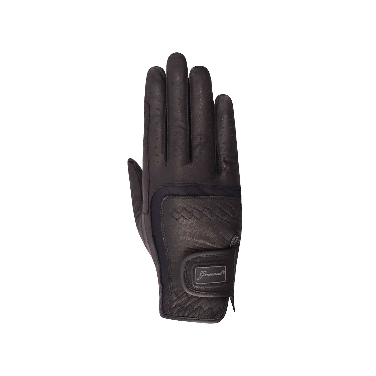 Grewal Equestrian - Ansa - Goat Leather Touchscreen Compatible Riding Gloves