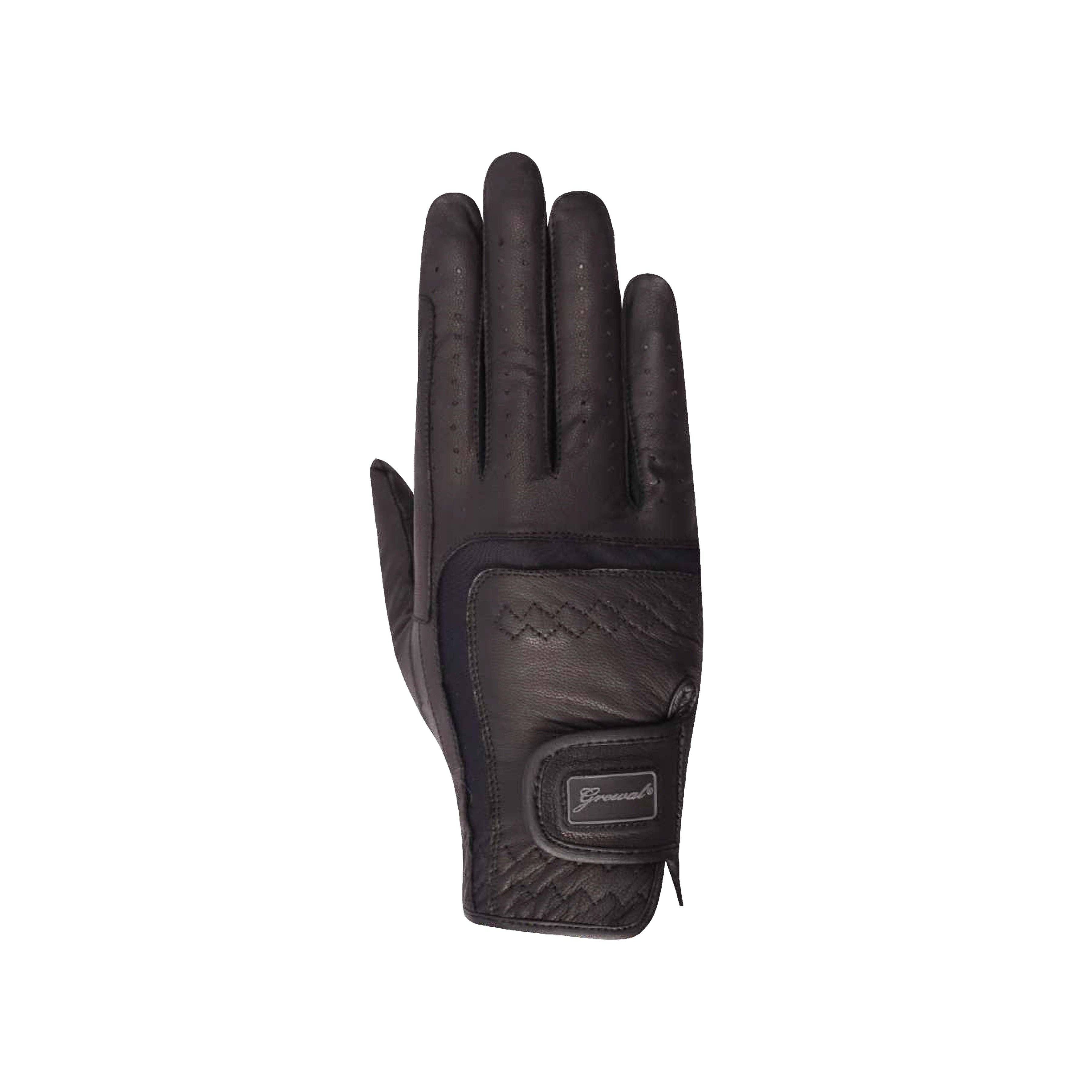 Grewal Equestrian - Ansa - Goat Leather Touchscreen Compatible Riding Gloves