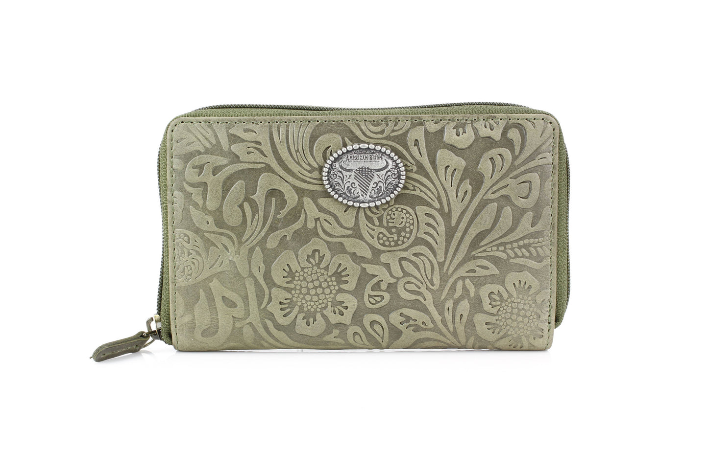 Zip Around Filigree Womens Wallet Clutch ABLW 41-25203