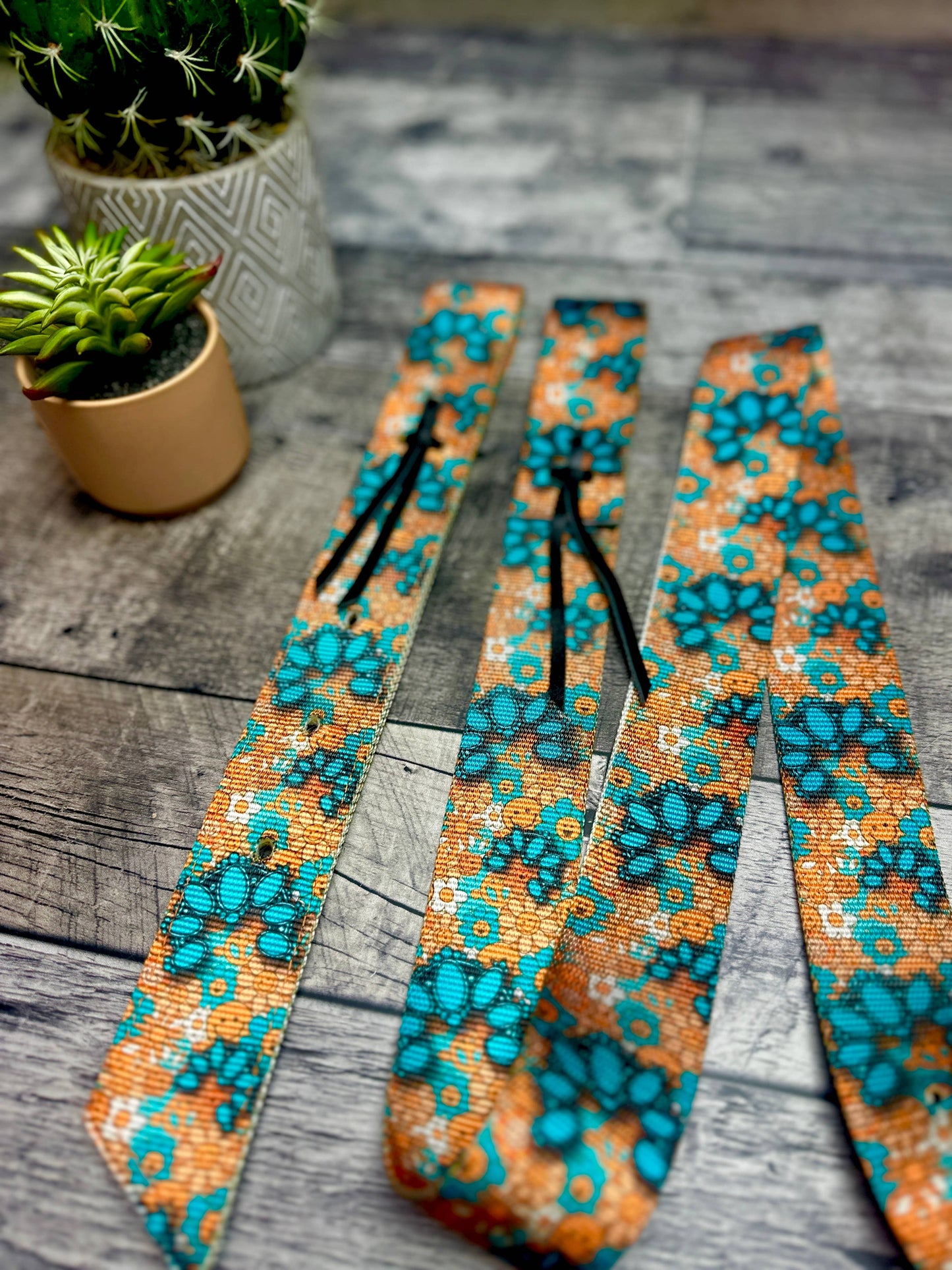 Nylon Latigo and Off Billet Set