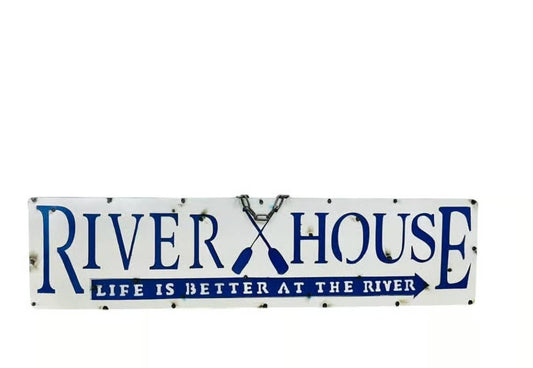 River House Wall Sign