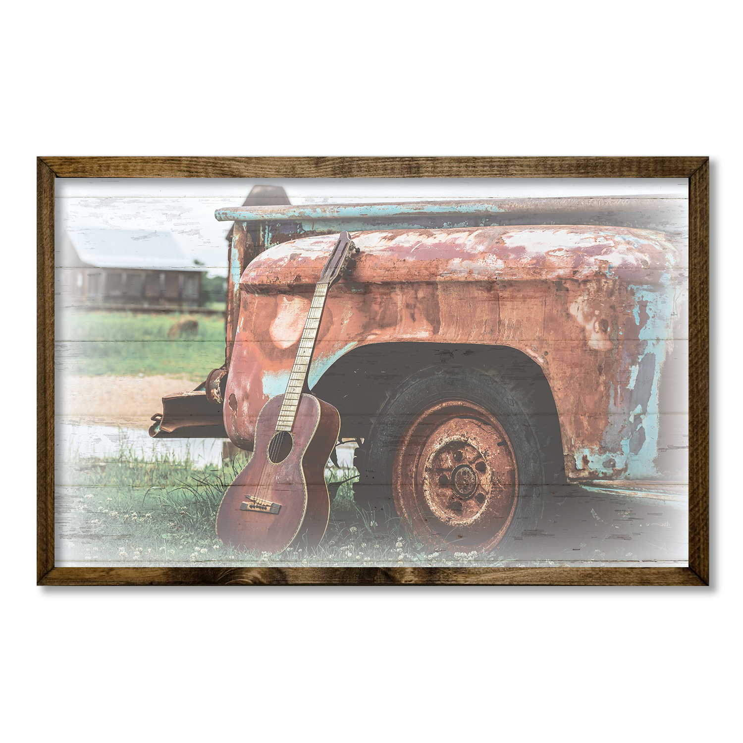 TIMBERLAND FRAME TRUCK AND GUITAR