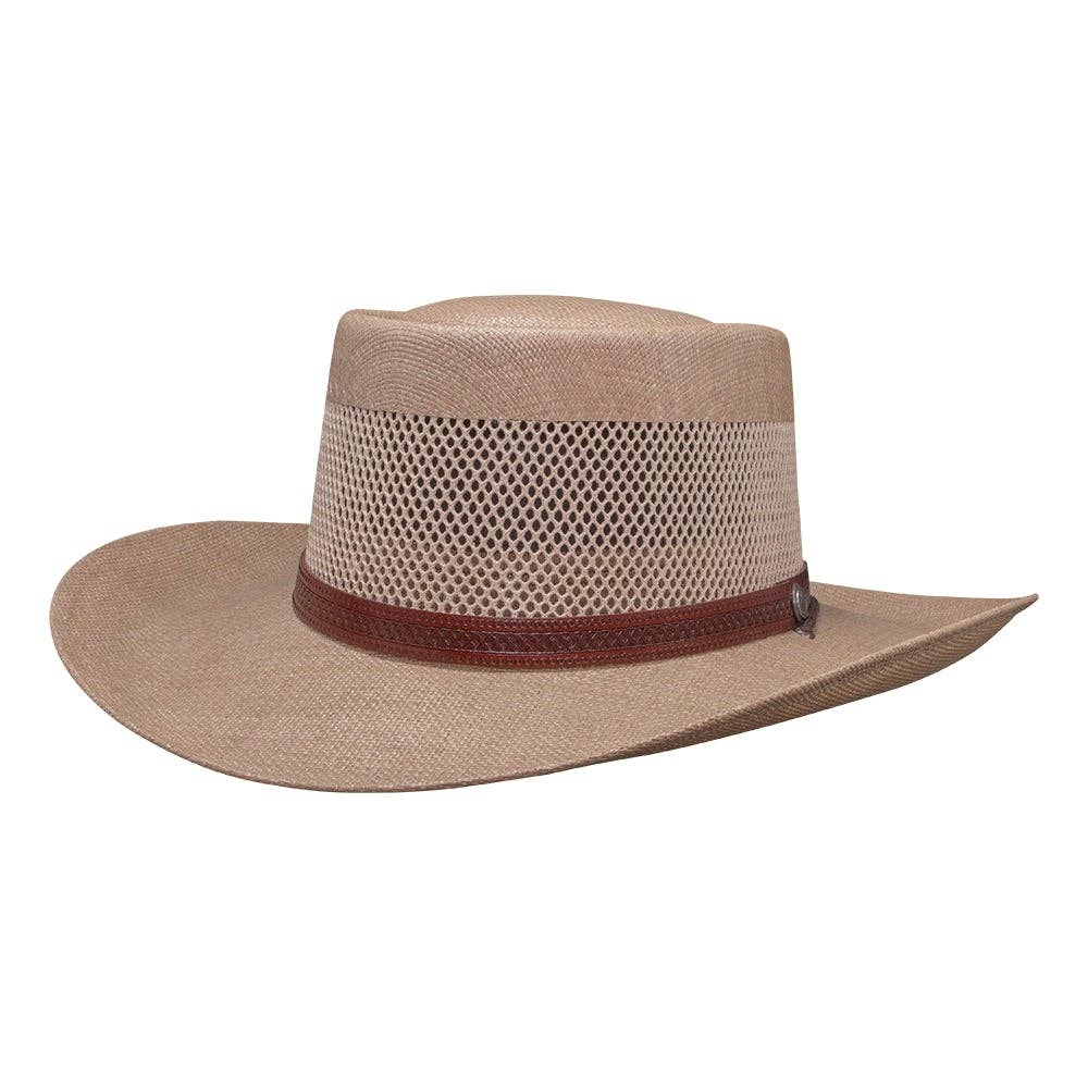 Wide Brim Straw Gambler Hat - Style Madrid