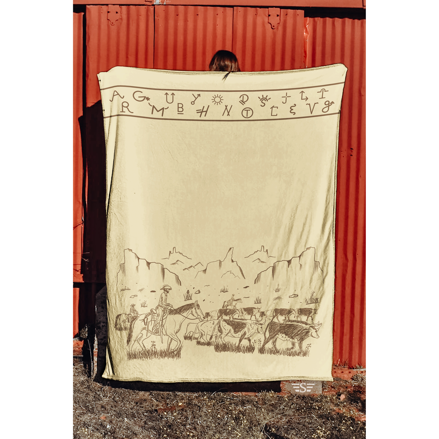Cattle Drive Blanket
