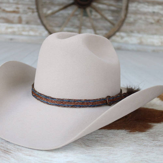 Willow Lane Hat Co. - Horsehair Braided Single Tassel Hat Band - Taos