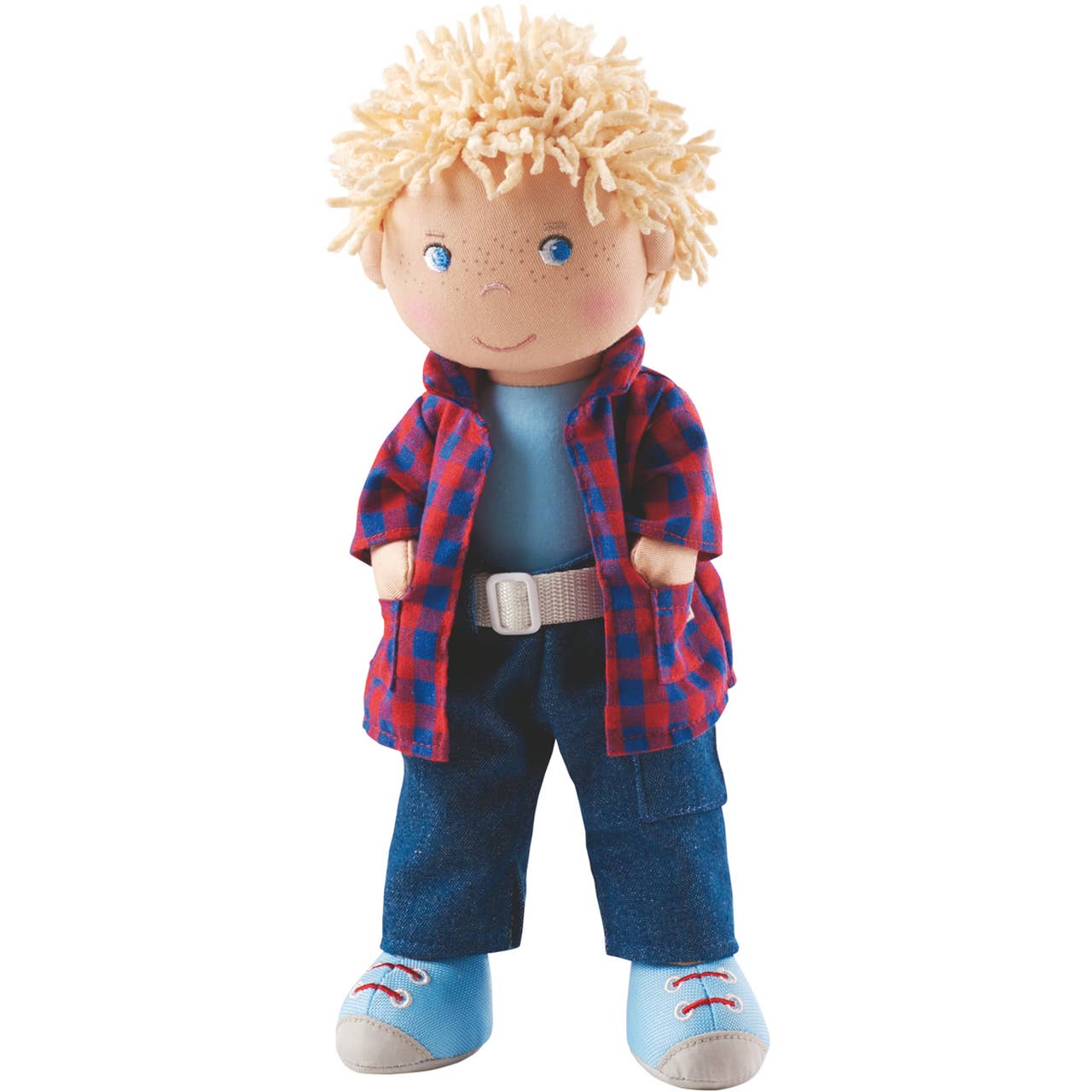 Nick 12" Soft Doll – Plush First Doll for Kids