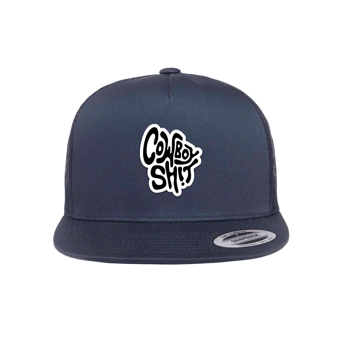 Cowboy Sh*t -  Softy Navy Snap Back Men’s Ball Cap