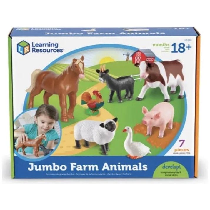 Learning Resources - Jumbo Farm Animals