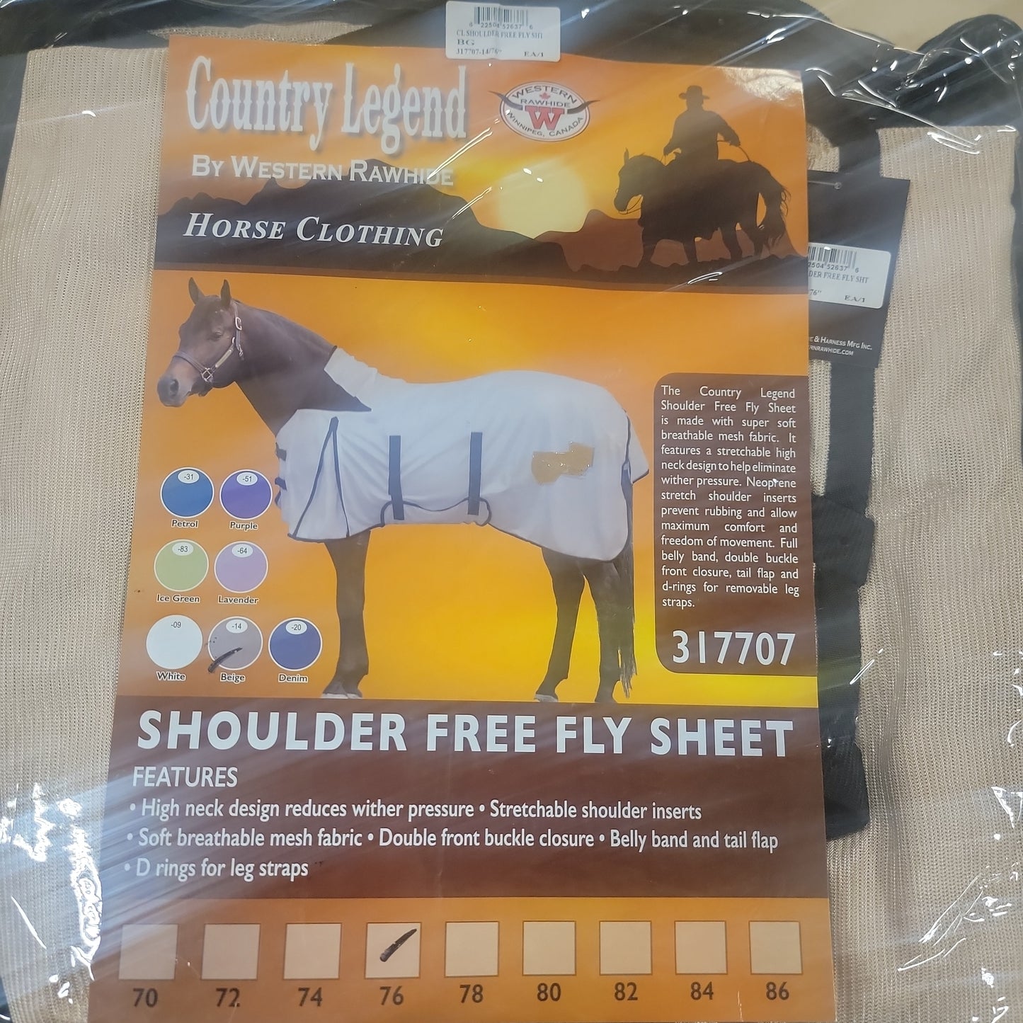 Fly Sheet size 76 Beige
