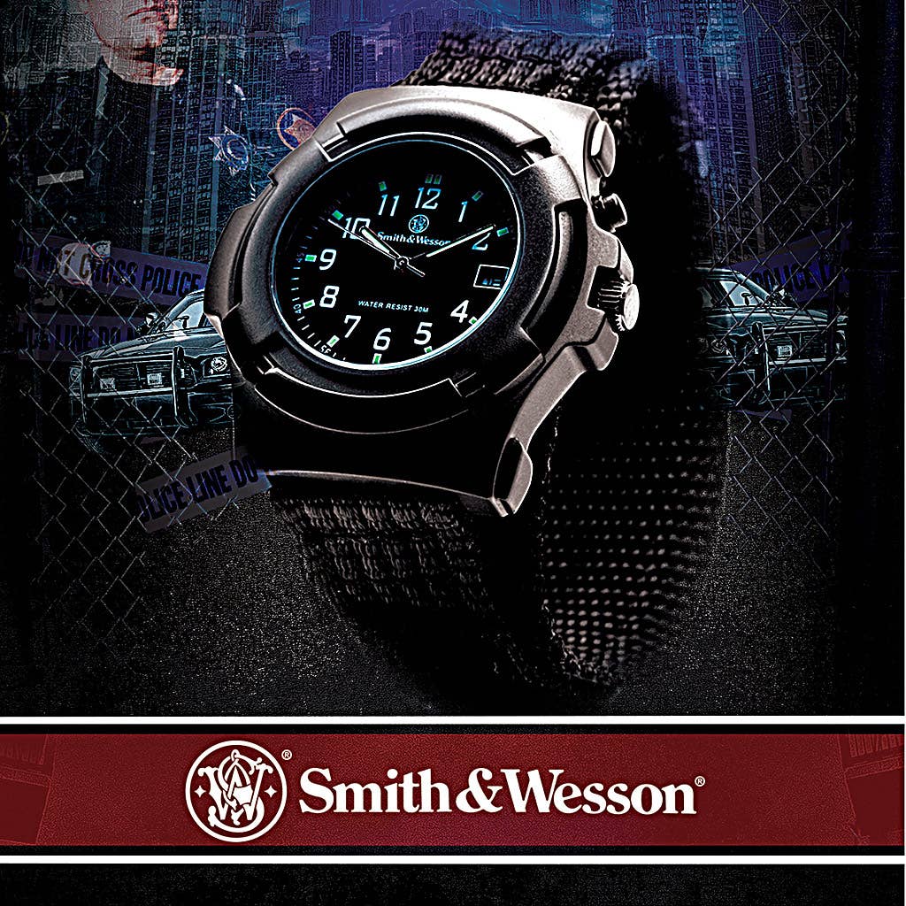 Smith & Wesson Lawman Watch - Electronic Back Glow