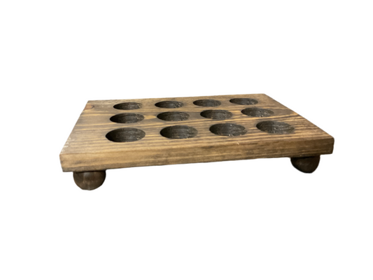 Egg Holder, Wooden