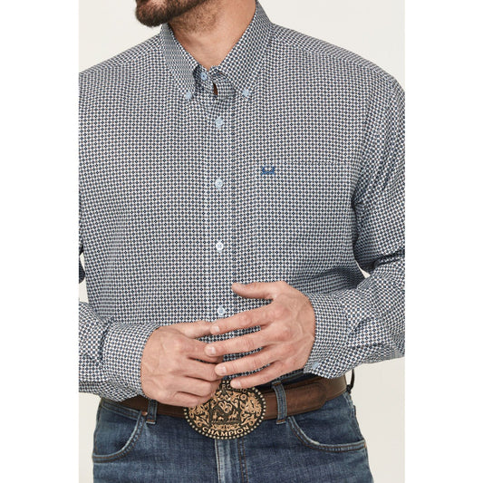 Cinch Men's ArenaFlex Long Sleeve Geo Print MTW1862035