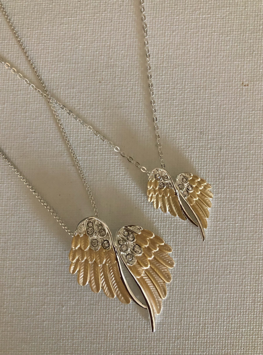 Angel Wings Petite Necklace