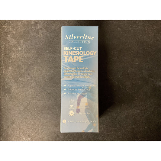 Silverline- Self-Cut Kinesiology Tape V8014BK