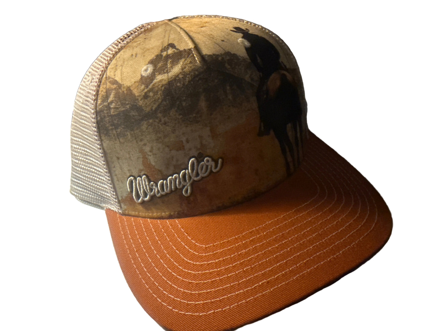 Wrangler Cowboy Western Scene