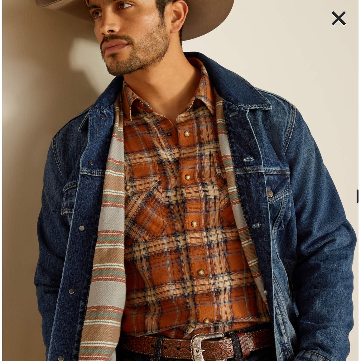 Ariat Men’s Blanket Lined Trucker Jacket