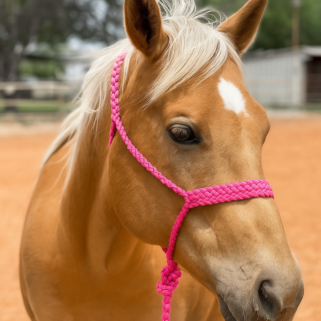 Rodeo Drive - Mule Tape Halters - Assorted Colors - Lime Option