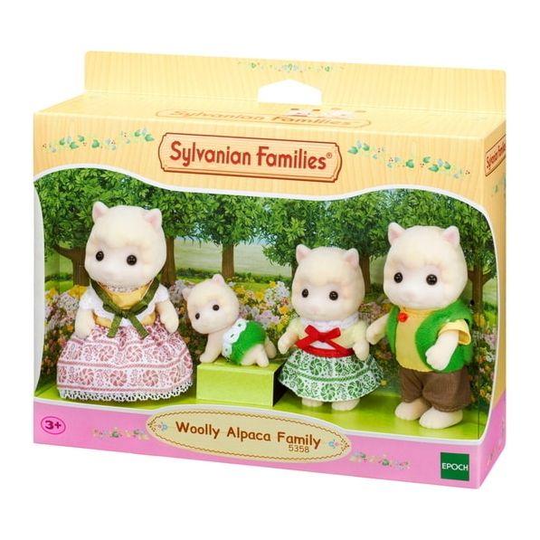 Calico Critters - Wooly Alpaca Family