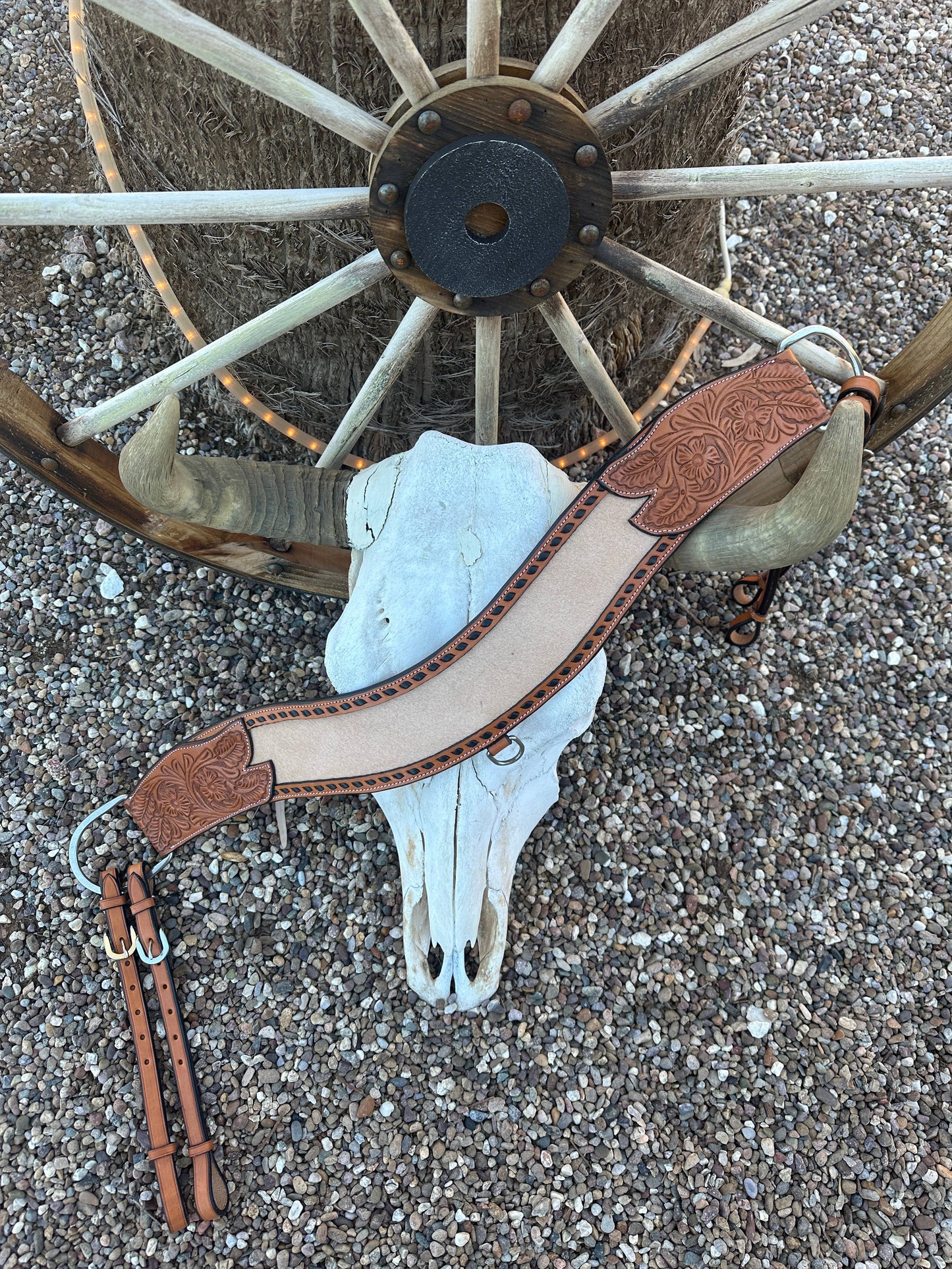 Brown Cow Puncher Tripping Collar