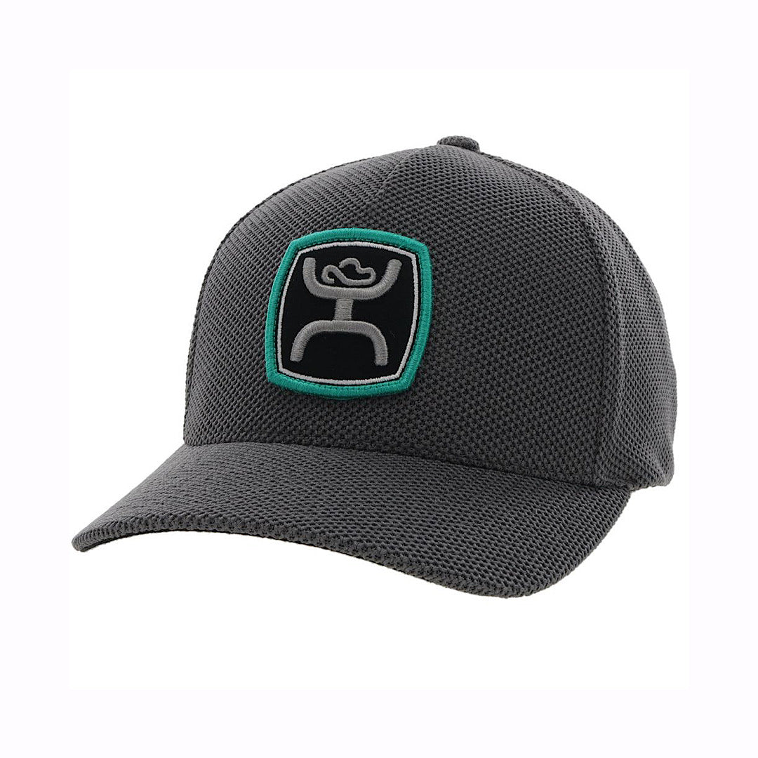 Hooey - Zeneith Grey Flex Fit Youth Ball Cap 2224GY-Y