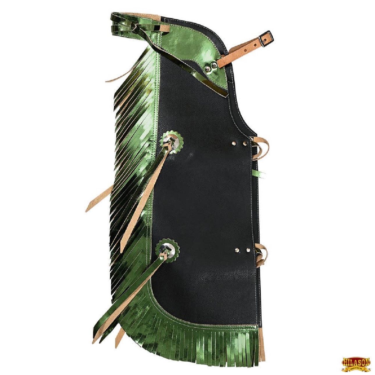 HILASON - Kids, Junior, Youth Chaps - Rodeo, Bull Riding, Red or Black