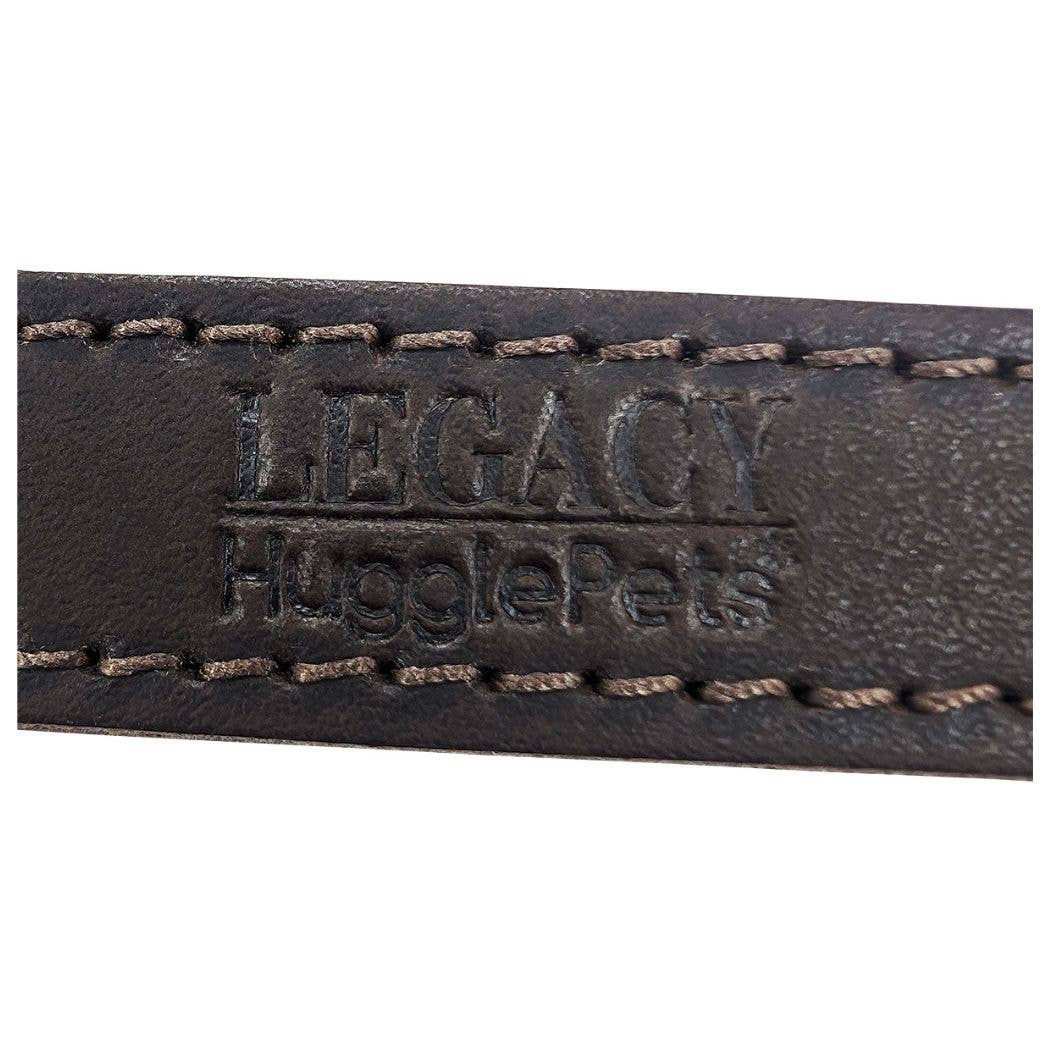 HugglePets Legacy Leather Dog Collar