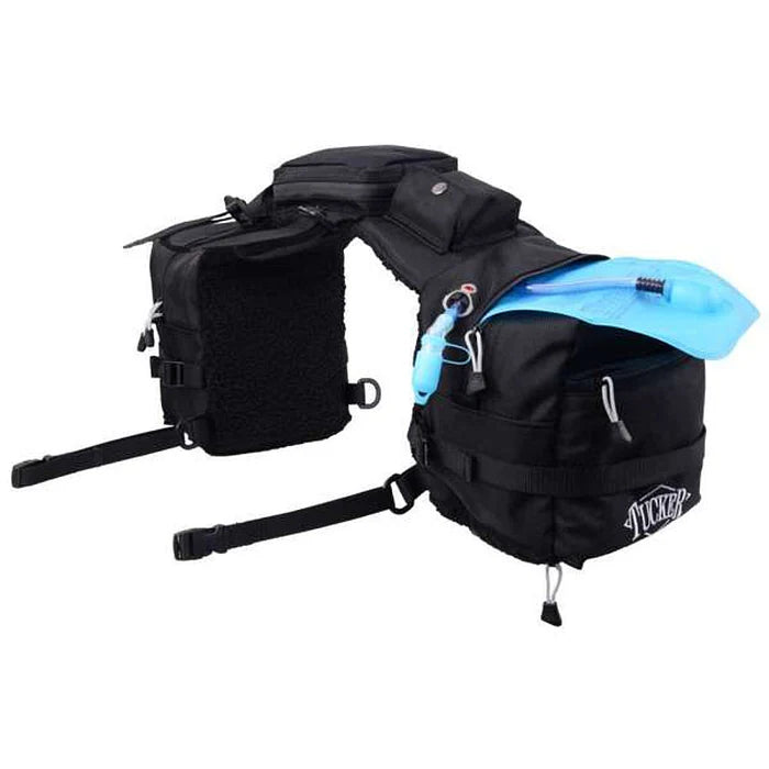Tucker Adventurer Black Pommel Bag T103-66