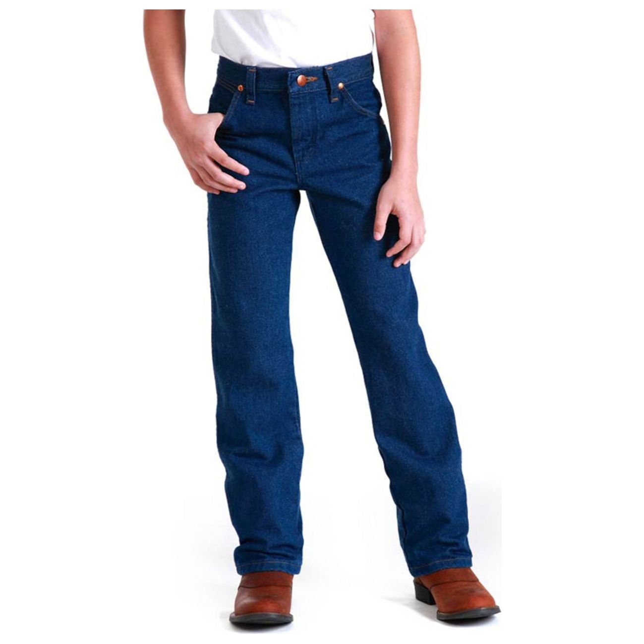 Boys Wrangler Original Fit Cowboy Cut jeans