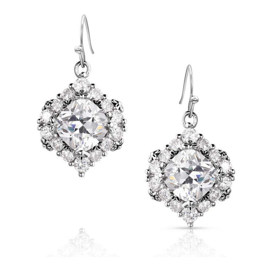 Refined Light Crystal Earrings