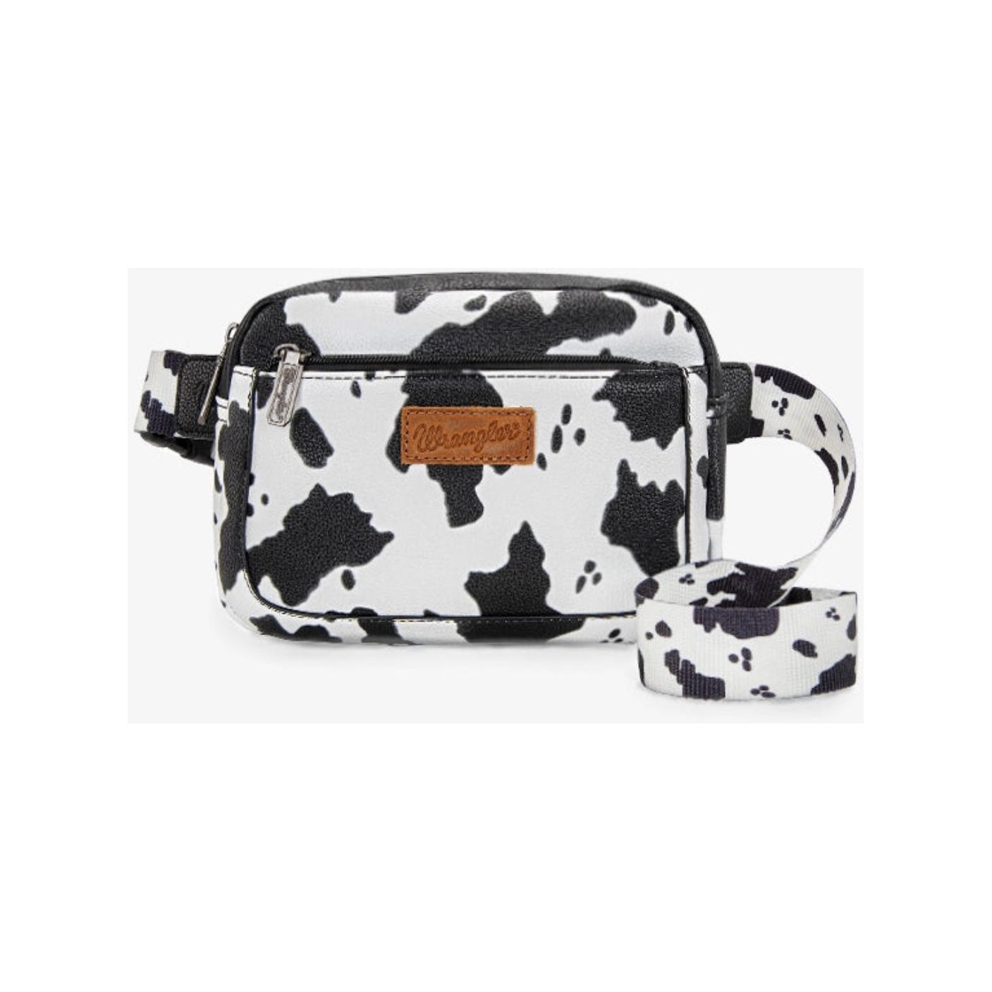 WRANGLER COW PRINT FANNY PACK