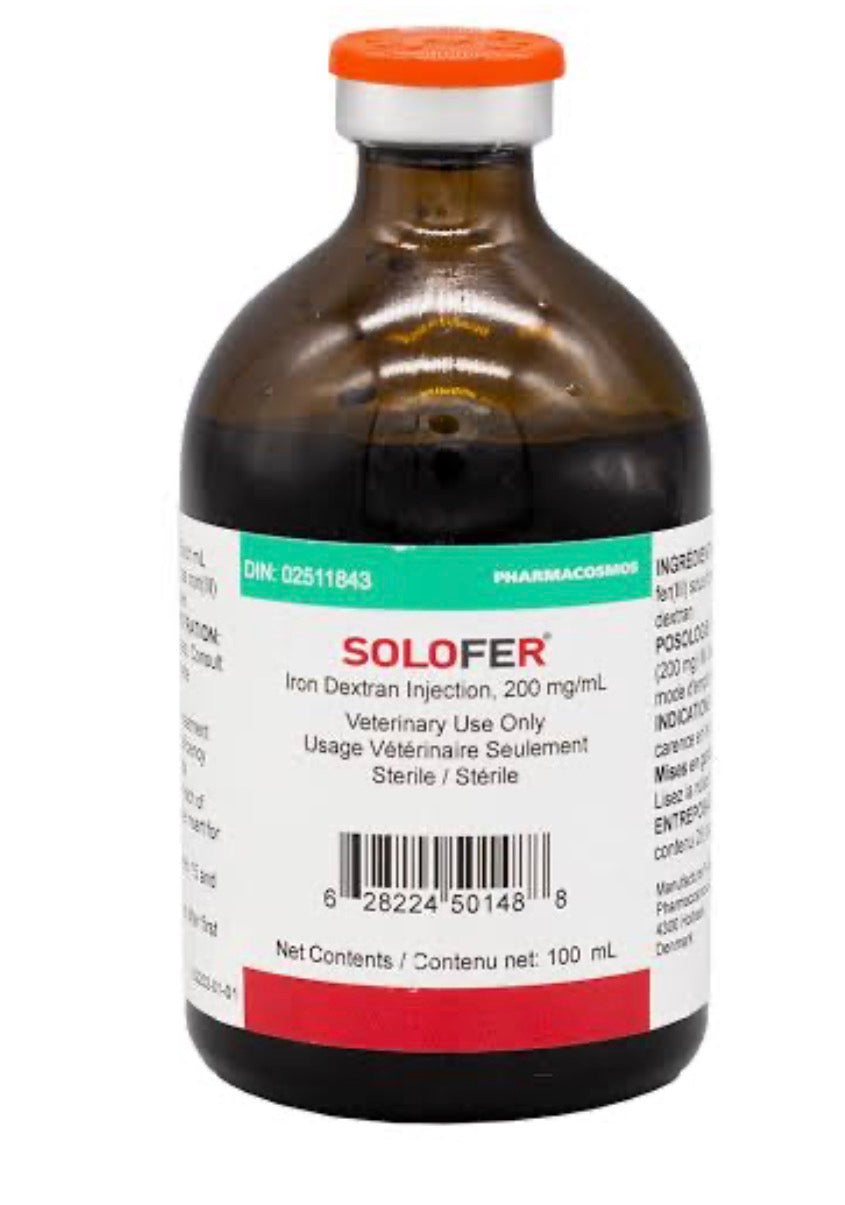 Solofer Iron Dextran Injection 220 mg/mL