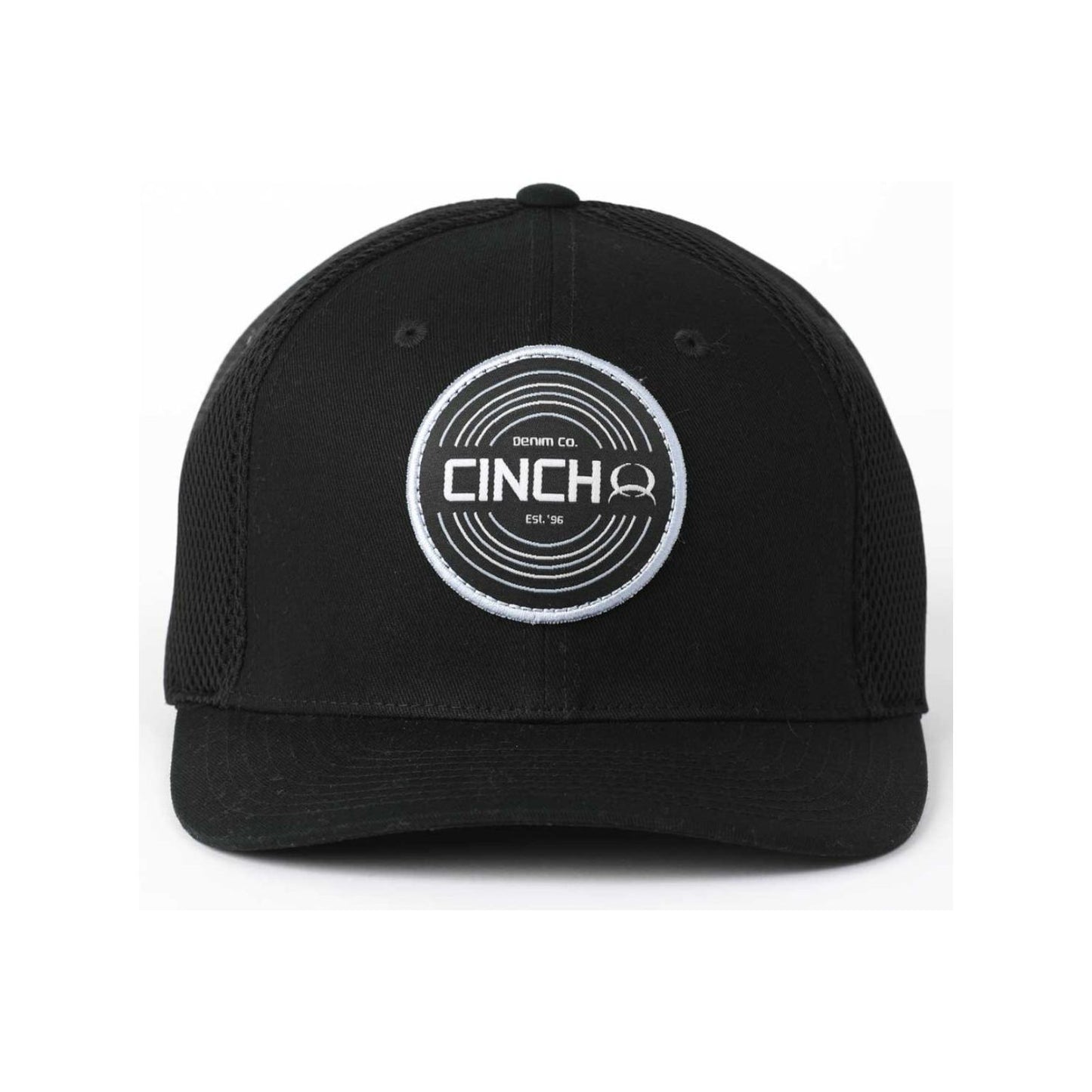 MEN'S CINCH LOGO CAP - BLACK FLEXFIT MCC0653323