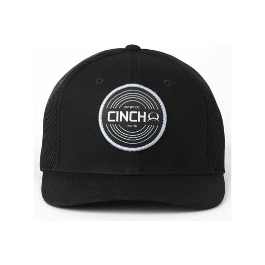 MEN'S CINCH LOGO CAP - BLACK FLEXFIT MCC0653323