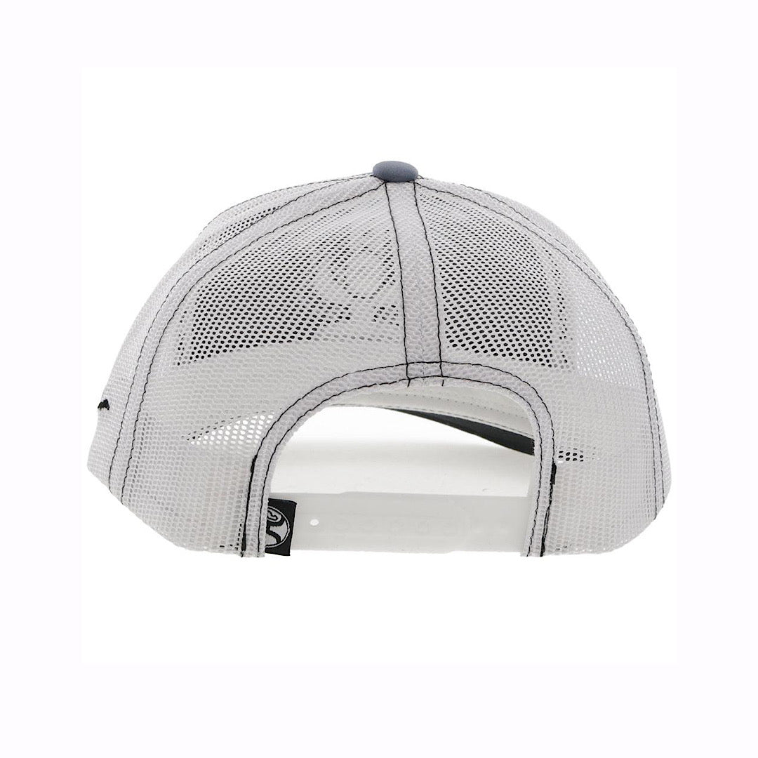 Hooey - Arc Grey & White Snap Back Men’s Ball Cap 2221T-GYWH