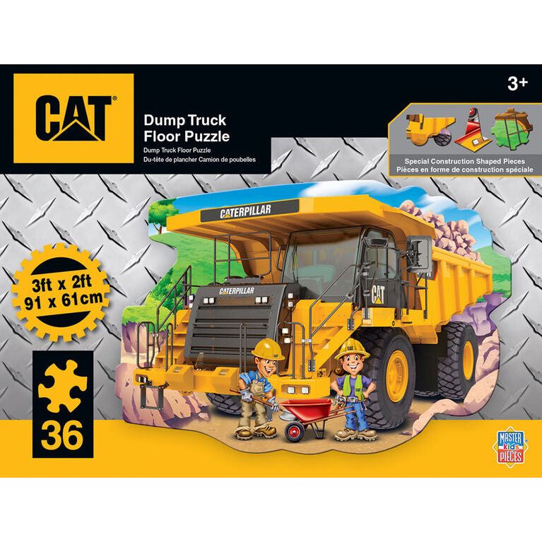 Cat - Dump Truck Floor Puzzle 36pc 11735