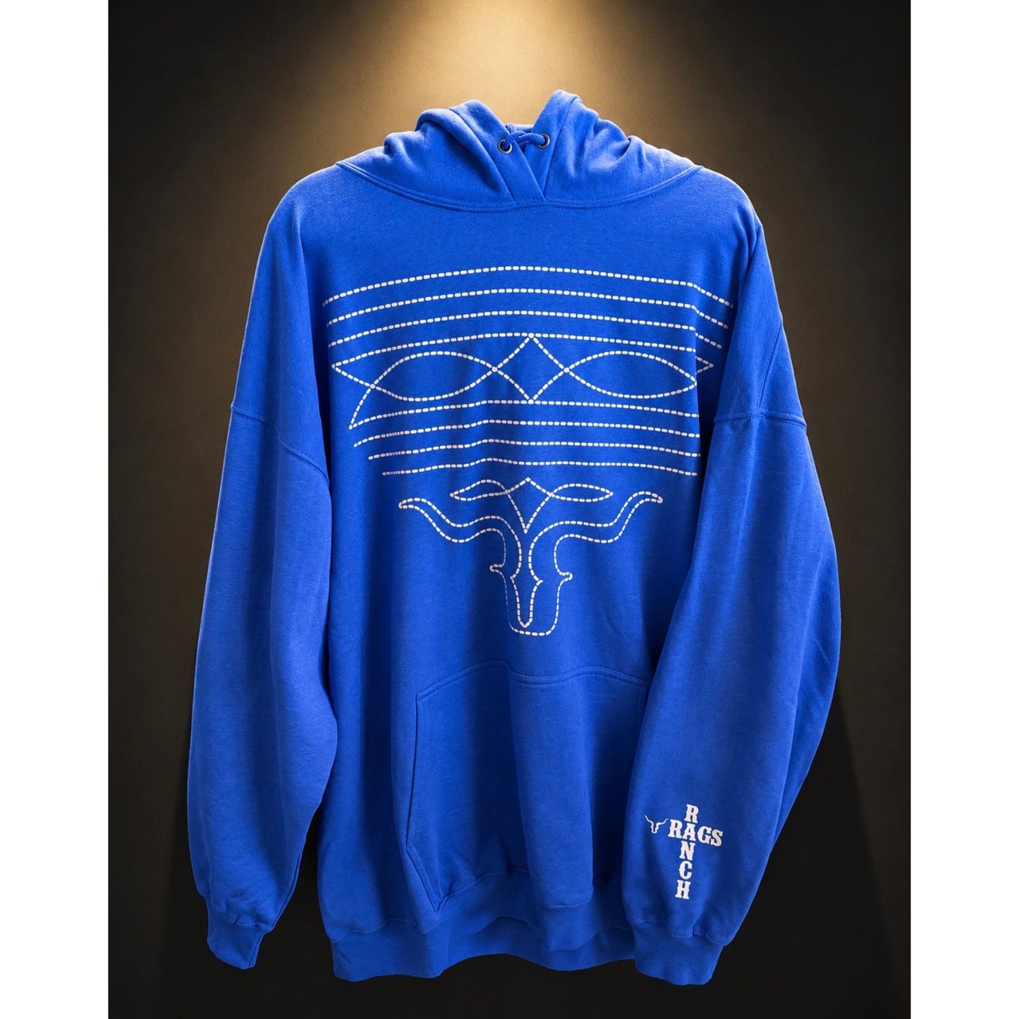 RanchRag's Longhorn Stitch Hoodie