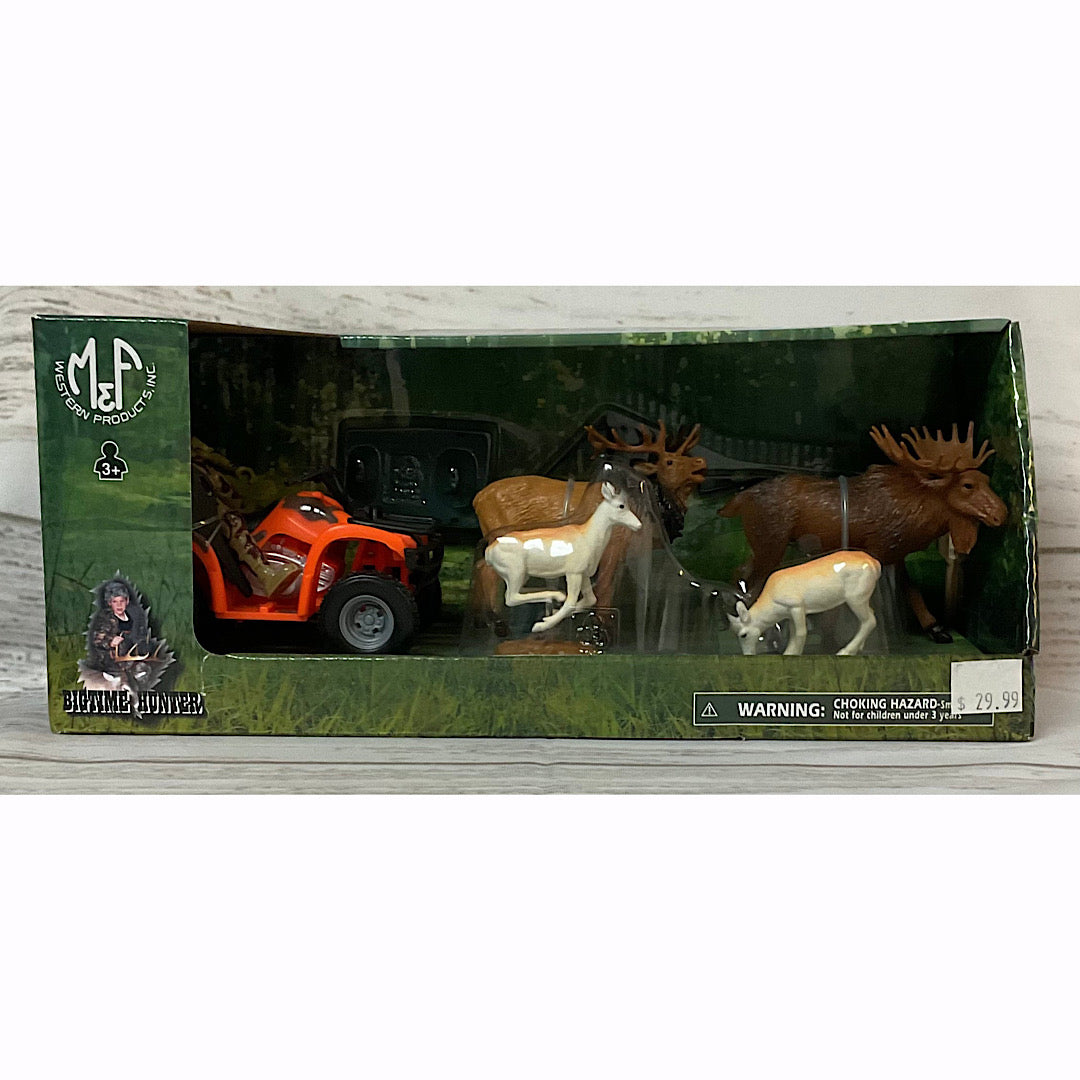 Bigtime Hunter - 4 Wheeler with Hunter & Wildlife Set 50700