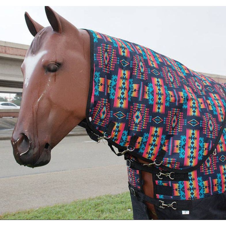 1200D Ripstop Waterproof Turnout Winter Horse Blanket Neck Cover