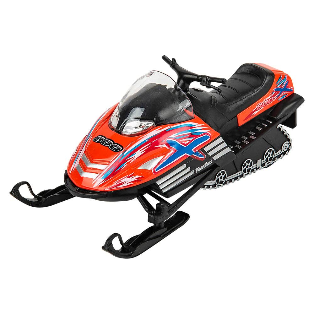 5" DIE-CAST PULL BACK SNOW TURBO 12/DISPLAY LLB Car Toys