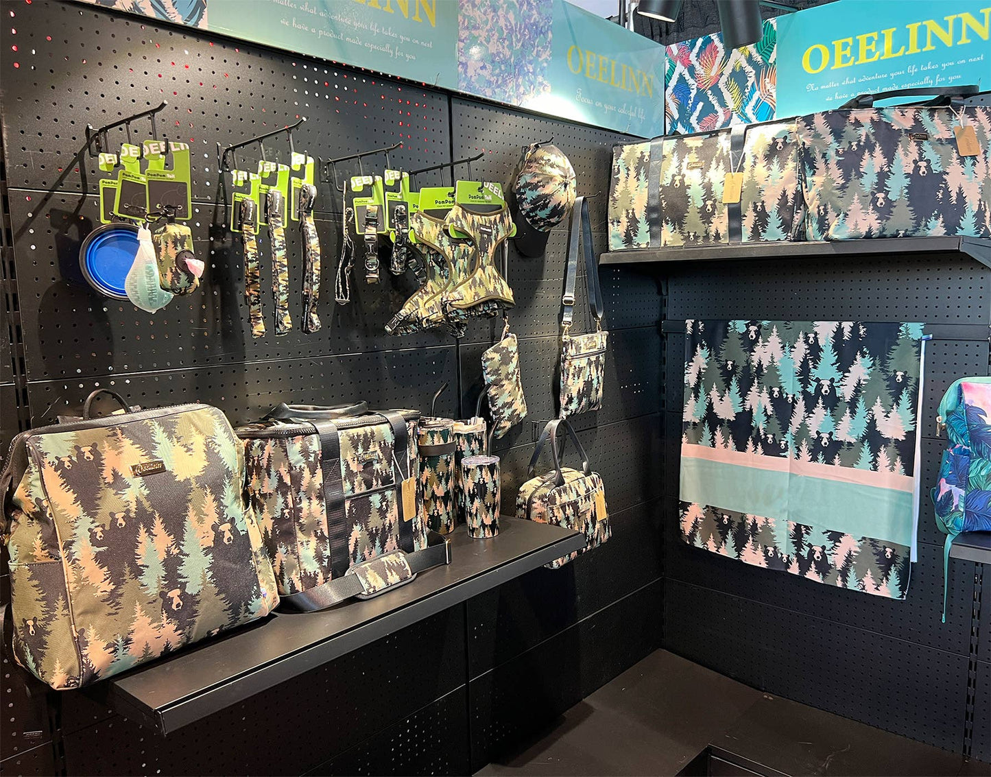 Encounter the Brown Bear Series Picnic Cooler Backpack  Camo Design for the Adventurous Explorer