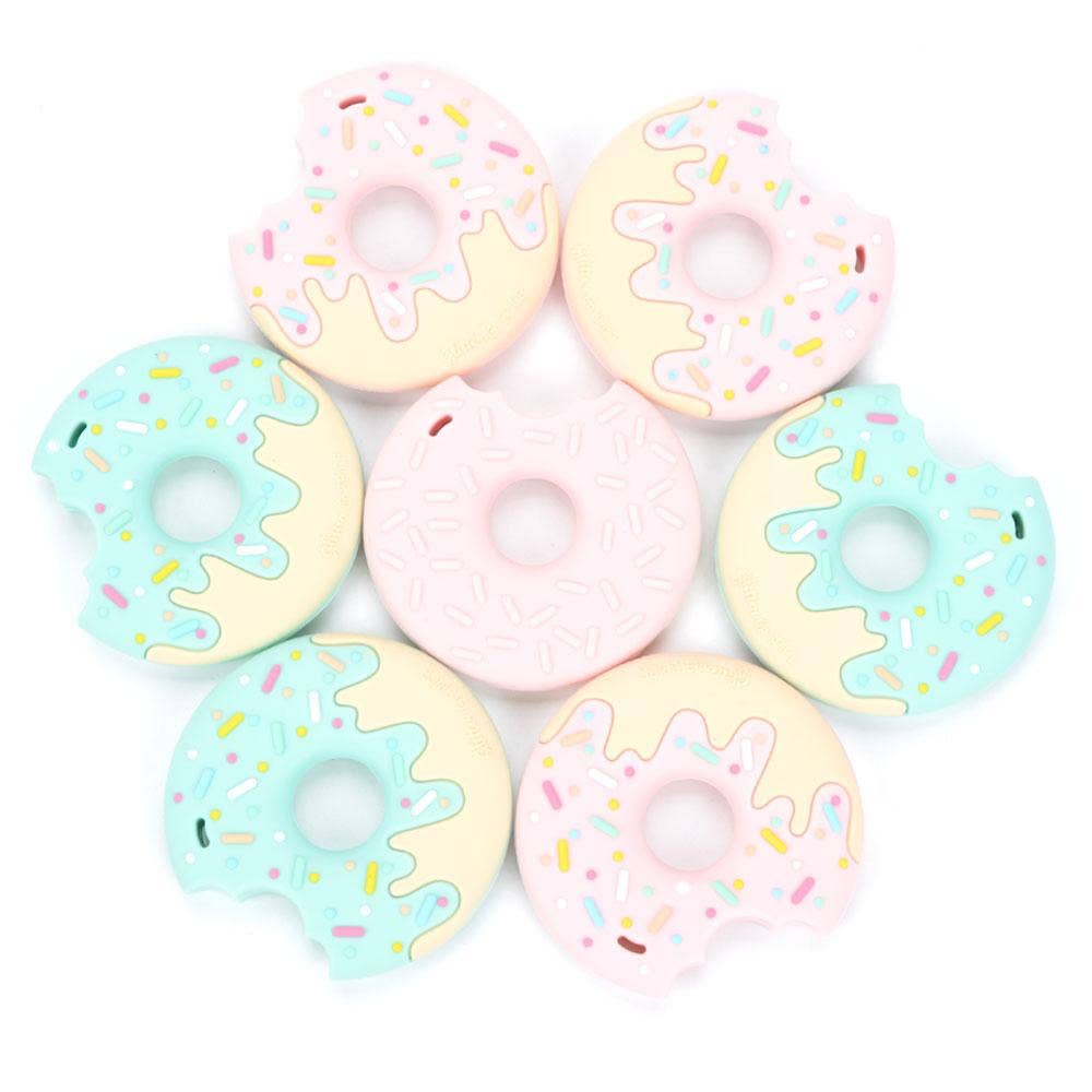 Glitter & Spice - Donut Teether Strawberry