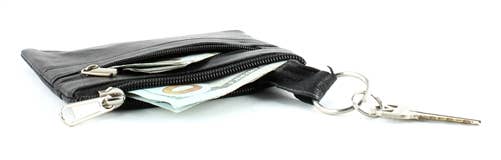 I.D. Window Coin Purse Style : 720 Black