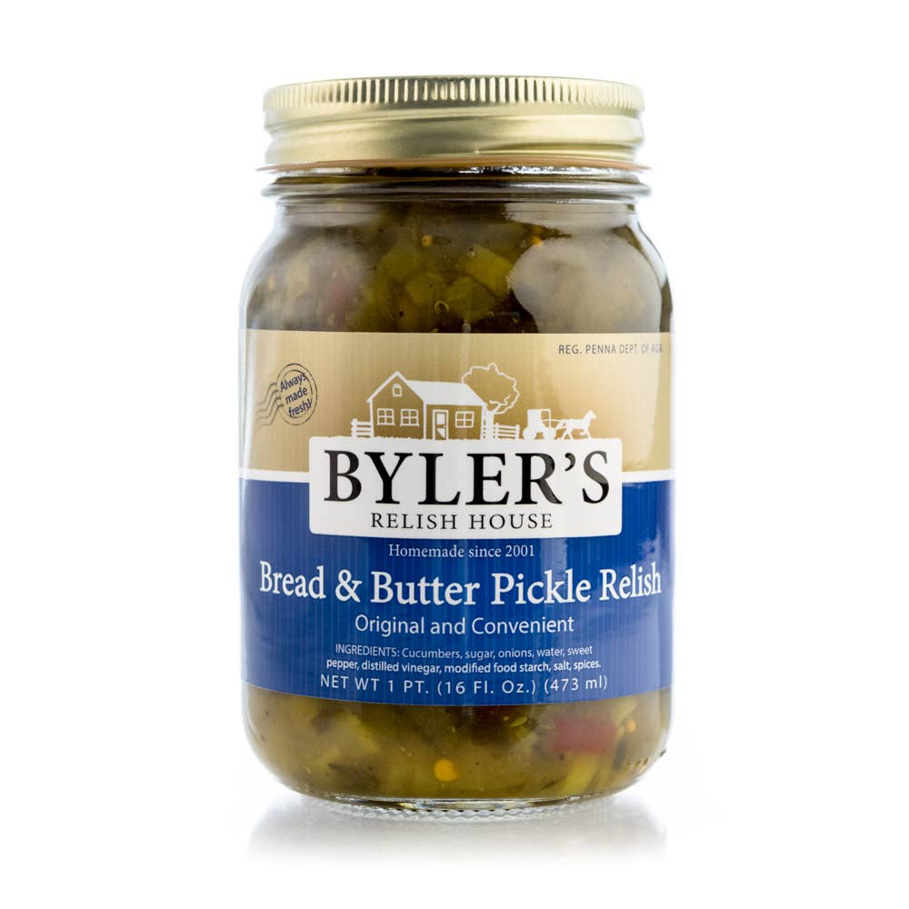 Byler's Bread and Butter Pickle Relish, 16 Fl. Oz