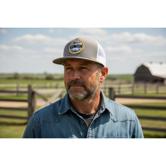 Cinch Men’s Flat Brim, Hat Cap, Snapback MCC0660613